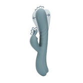 Loveline Fingering Motion Rabbit Vibrator - Weathervane Grey from Nice 'n' Naughty